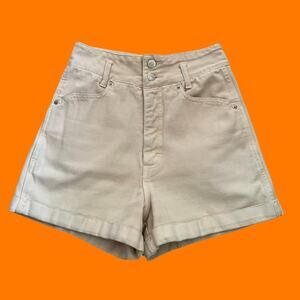 90's vintage high waisted denim shorts Size 3 chazzz by Charles Ghalian